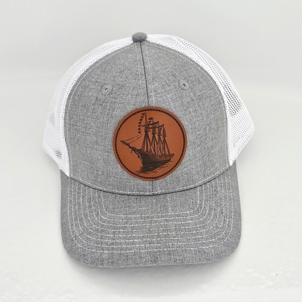 Gray and White Trucker Hat NWOT